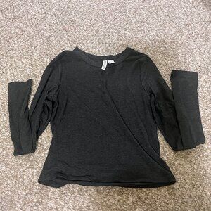 Divided Long Sleeved Tee Size S